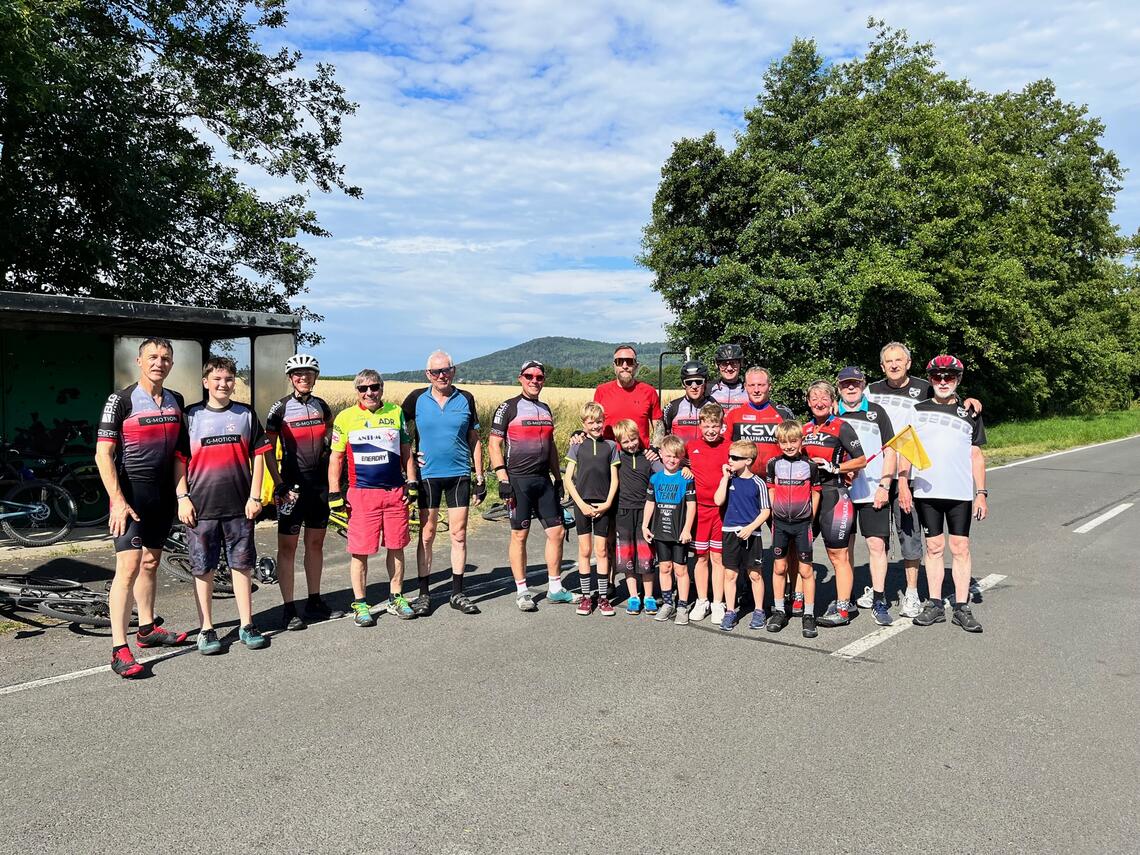 Sportabzeichen mit der Radsportabteilung Sportabzeichen mit der Radsportabteilung