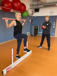 hurdles step - FMS Test